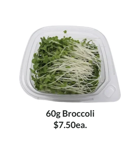 60g Broccoli Microgreens punnet